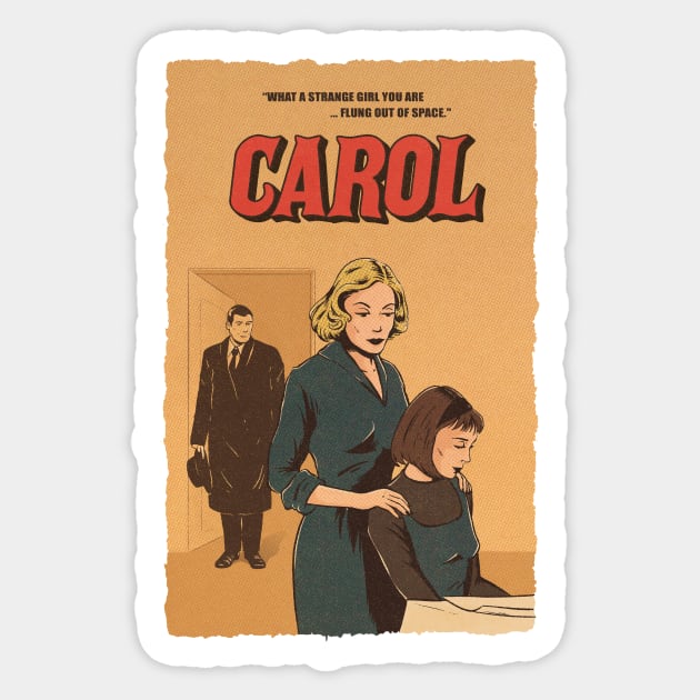 Carol Sticker by jenifer_prince